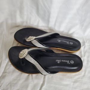 RHINESTONE THONG FLIP